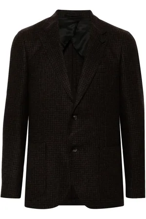 LARDINI Brooch-detail blazer