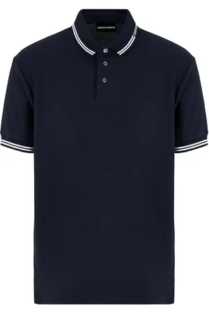 Emporio Armani Logo-collar polo shirt
