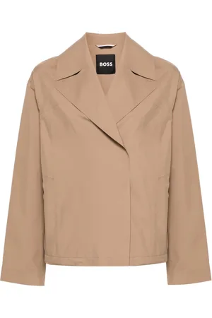 HUGO BOSS Logo-lettering jacket