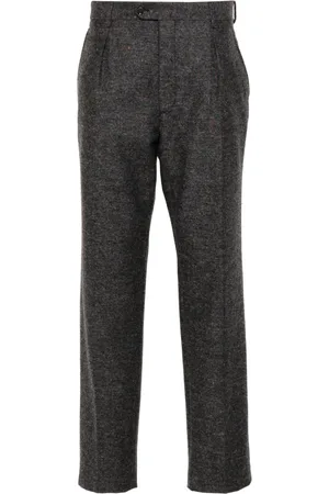 Fursac Pleat-detail tapered trousers