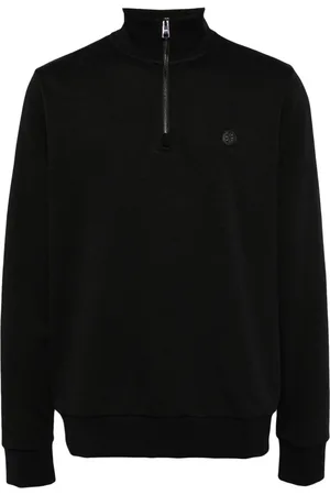 HUGO BOSS Logo-patch sweatshirt