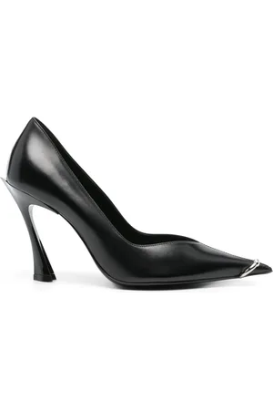 MUGLER 95mm piercing-detail pumps