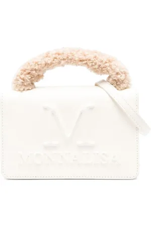 MONNALISA Embossed-logo shoulder bag