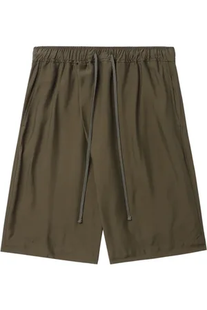 JULIUS Drawstring straight-leg shorts