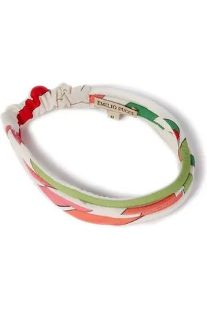 PUCCI Junior Marmo-print headband