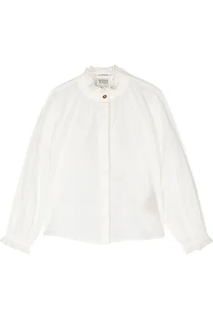 Scotch&Soda Frilled-collar blouse