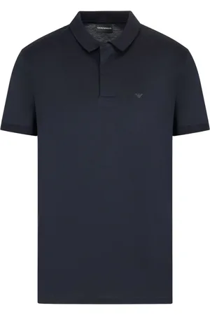 Emporio Armani Travel Essentials lyocell-blend jersey polo shirt