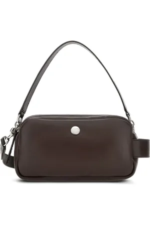 Hogan Doppia leather shoulder bag