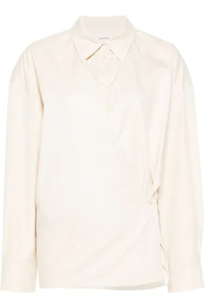 LEMAIRE Straight-collar twisted shirt