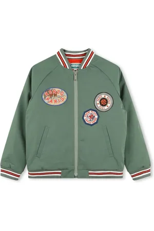Kenzo Logo-appliqu?? bomber jacket