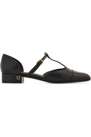 Salvatore Ferragamo T-strap ballet pumps