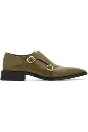 Salvatore Ferragamo Buckle leather loafers