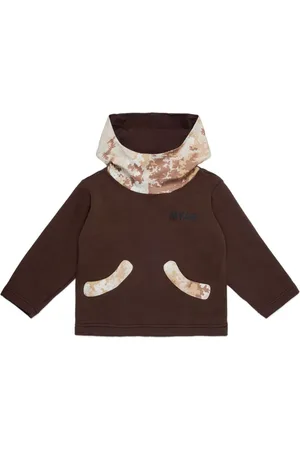MYAR Colour-block cotton hoodie