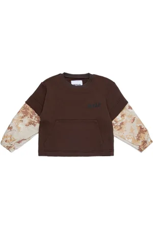 MYAR Colour-block cotton sweatshirt