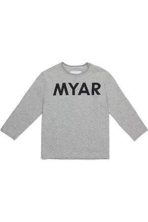 MYAR Logo-print cotton sweatshirt