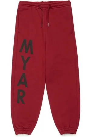 MYAR Logo-print cotton track pants