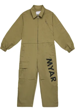 MYAR Logo print trousers