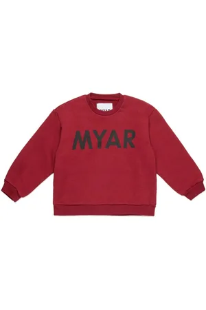 MYAR Logo-print cotton sweatshirt