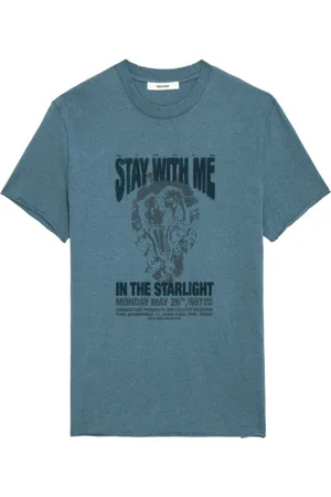 Zadig & Voltaire Graphic-print organic-cotton t-shirt
