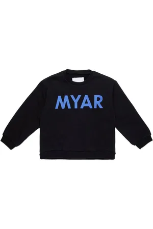 MYAR Logo-print cotton sweatshirt