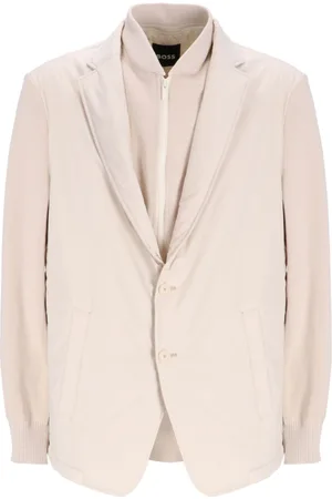 HUGO BOSS Layered panelled jacket