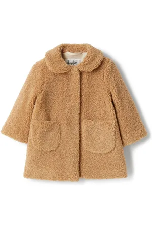 Il gufo Faux-shearling coat