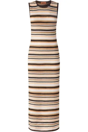 Missoni Striped midi dress