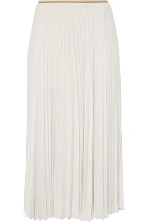 Vince Draped pleated skirt