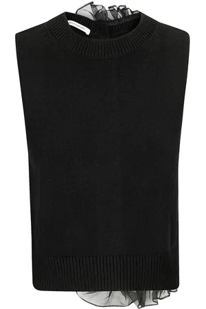 Cecilie Bahnsen Ruffle-detailing vest