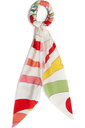 PUCCI Junior Marmo-print hair tie