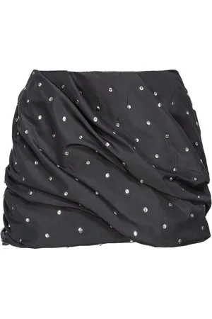 Pinko Saint Paul draped mini skirt