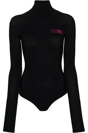 Maison Margiela Numbers-motif bodysuit
