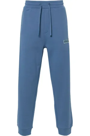 HUGO BOSS Logo-print cotton track pants