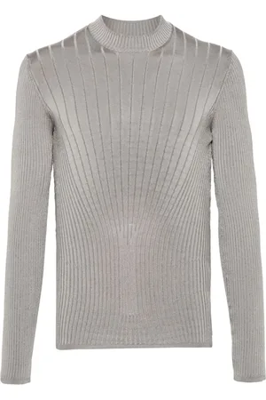 MUGLER Sculpting-knit top