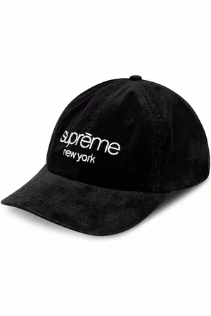 Supreme Corduroy classic logo cap