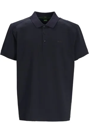 HUGO BOSS Logo-emed polo shirt