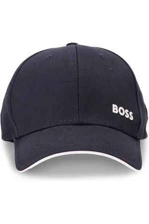 HUGO BOSS Logo-print cotton cap