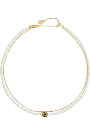 Bimba y Lola Logo-charm multi-chain necklace