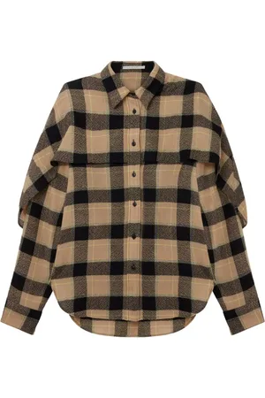 Stella McCartney Check wool shirt