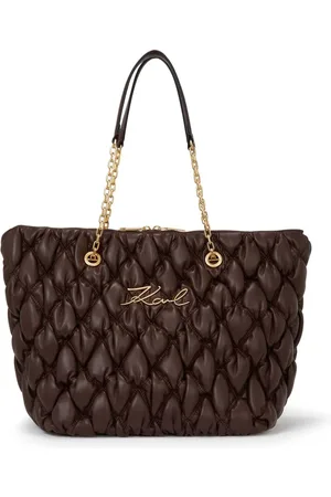 Karl Lagerfeld Signature Kuilt tote bag