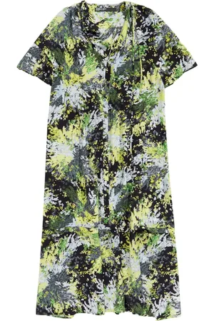 Bimba y Lola Graphic-print midi dress