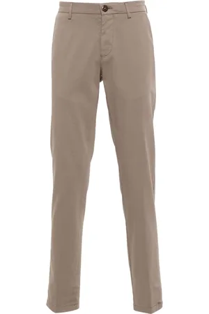 Boggi Milano Logo-tag trousers
