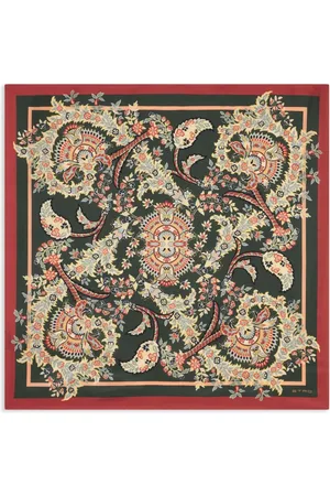 Etro Paisley-print silk scarf