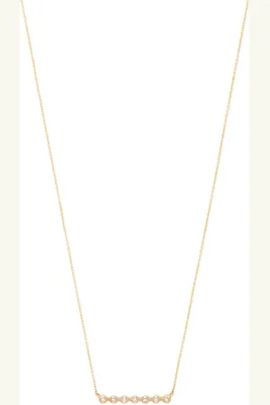Dana Rebecca Designs 14kt yellow Lulu Jack diamond necklace