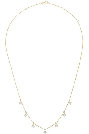 Dana Rebecca Designs 14kt yellow diamond charm necklace