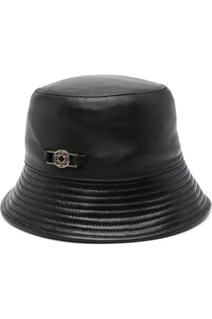 Maje Leather bucket hat