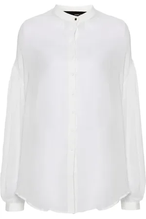 ISABEL BENENATO Semi-sheer shirt