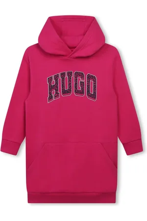 HUGO BOSS Logo-print hooded dress