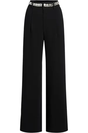 Cinq A Sept Rhinestone-embellished Genna trousers