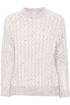ELEVENTY Sequin-emebellished sweater